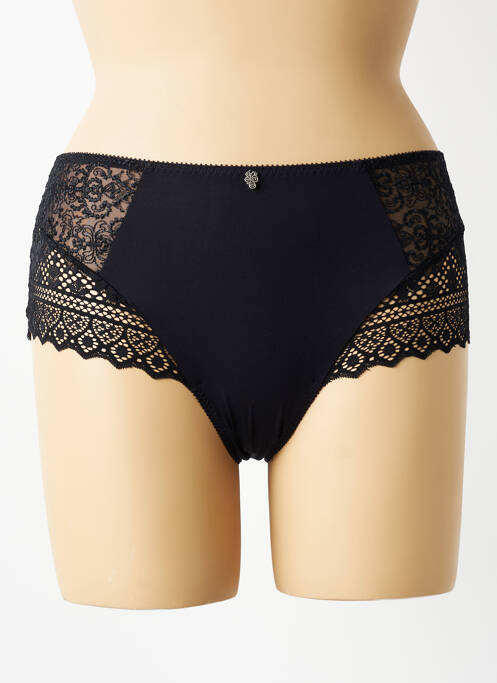 Culotte effet matière satinée noir EMPREINTE femme