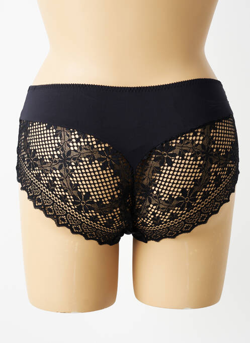 Culotte effet matière satinée noir EMPREINTE femme