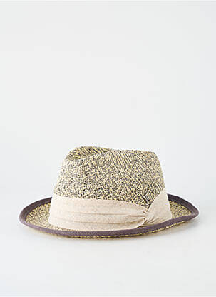 Chapeau forme chapeau paille beige FLECHET homme