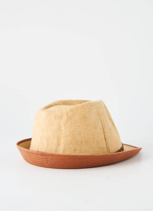 Chapeau doublure beige FLECHET homme