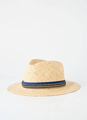 Chapeau forme chapeau paille bleu M BY FLECHET homme