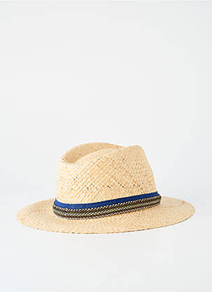 Chapeau forme chapeau paille bleu M BY FLECHET homme