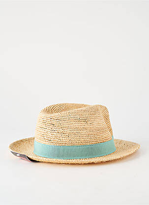 Chapeau forme chapeau paille bleu AUREGA homme