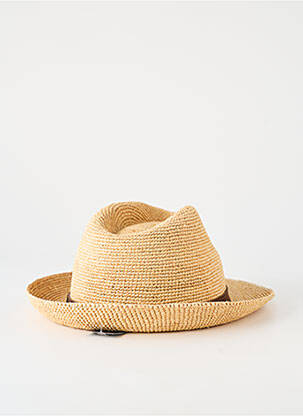 Chapeau forme chapeau paille marron AUREGA homme
