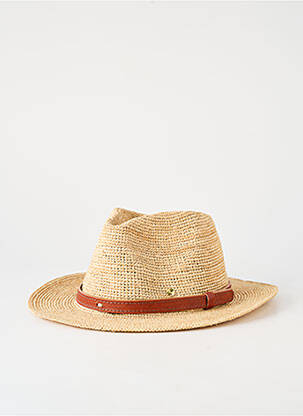Chapeau forme chapeau paille marron SUN & GREEN homme