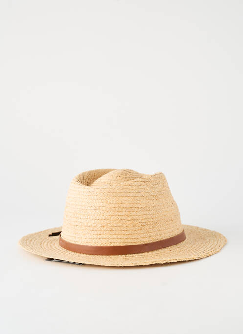 Chapeau forme chapeau paille marron AUREGA homme