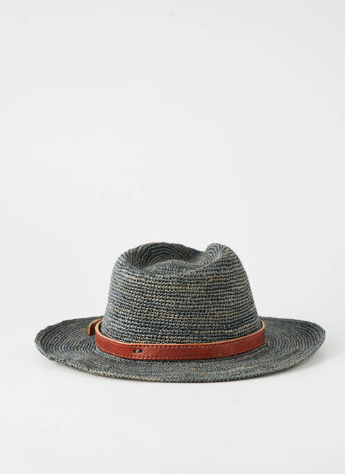 Chapeau forme chapeau paille gris SUN & GREEN homme