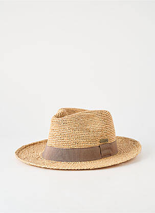 Chapeau forme chapeau paille marron AUREGA homme