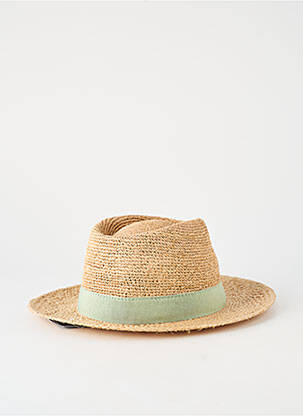 Chapeau forme chapeau paille vert AUREGA homme