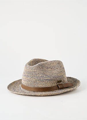 Chapeau forme chapeau paille gris AUREGA homme