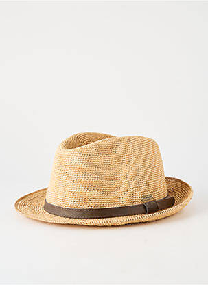 Chapeau forme chapeau paille marron AUREGA homme
