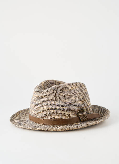 Chapeau forme chapeau paille gris AUREGA homme