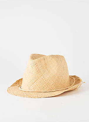 Chapeau  beige HISTOIRES DE ROSEAU unisexe