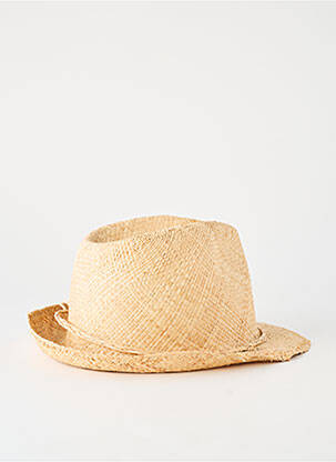 Chapeau  beige HISTOIRES DE ROSEAU unisexe
