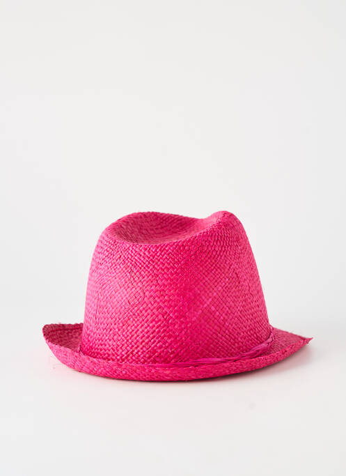 Chapeau  rose HISTOIRES DE ROSEAU unisexe