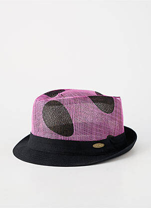 Chapeau violet FLECHET homme