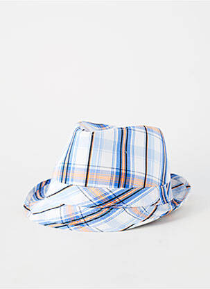 Chapeau doublure bleu HERMAN homme