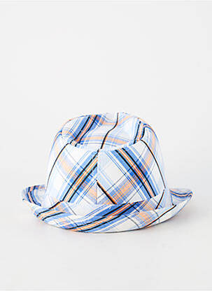 Chapeau doublure bleu HERMAN homme