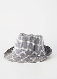 Chapeau doublure gris FLECHET homme