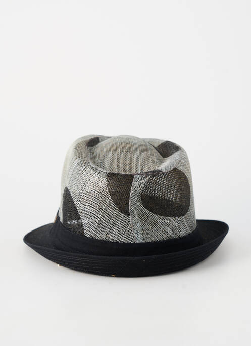 Chapeau imprimé pois gris FLECHET homme