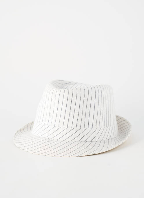 Chapeau doublure blanc FLECHET homme