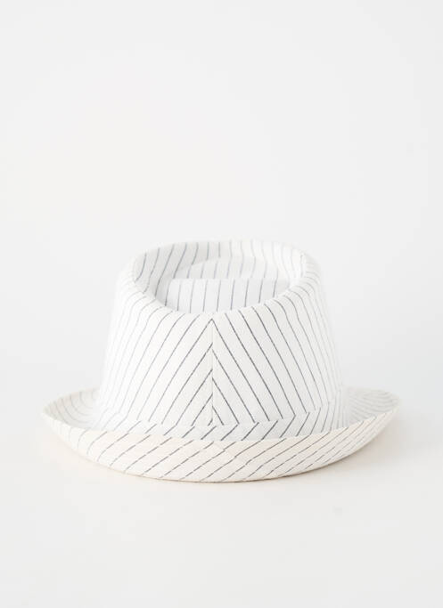 Chapeau doublure blanc FLECHET homme