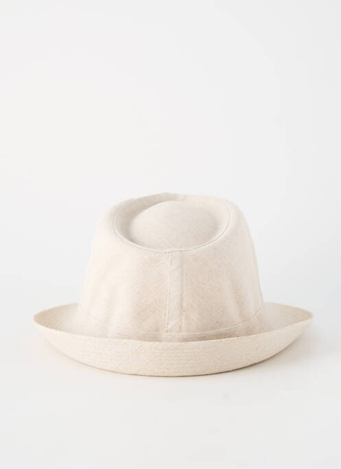 Chapeau doublure beige FLECHET homme