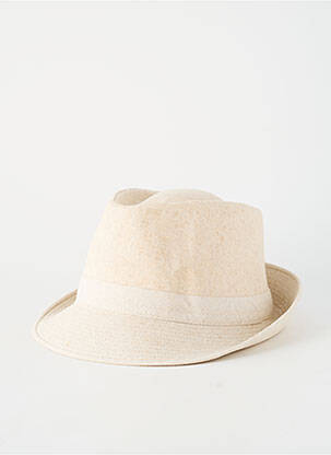 Chapeau beige CRAMBES homme