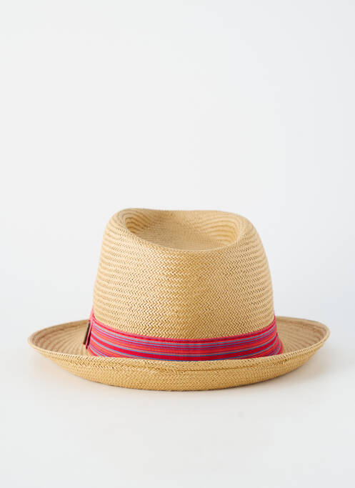 Chapeau forme chapeau paille rose HERMAN homme