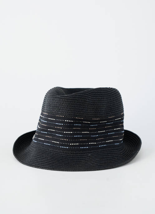 Chapeau noir HERMAN homme