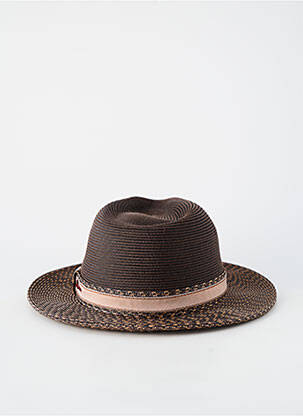 Chapeau marron HERMAN homme