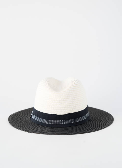 Chapeau forme chapeau paille noir HERMAN homme