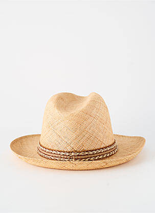 Chapeau  marron HERMAN homme