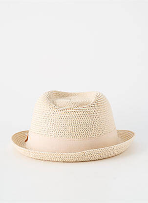Chapeau beige HERMAN homme