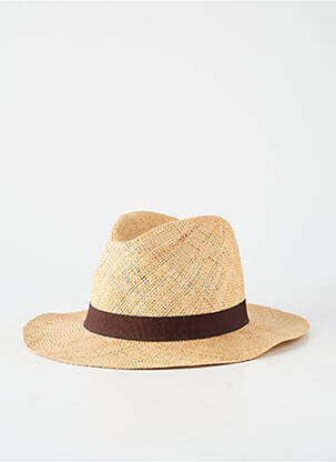 Chapeau  marron HERMAN homme