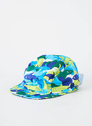 Casquette doublure bleu HERMAN garçon