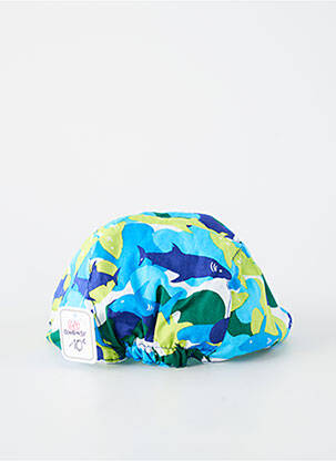 Casquette doublure bleu HERMAN garçon