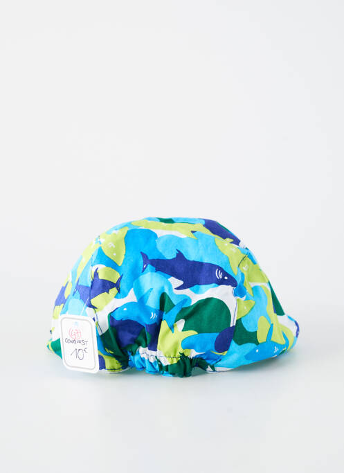Casquette doublure bleu HERMAN garcon