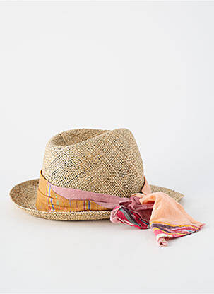 Chapeau  beige HERMAN femme