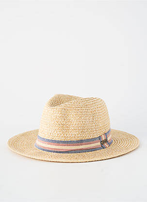 Chapeau imprimé rayures bleu AUREGA homme