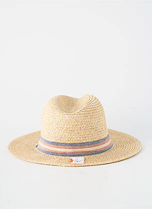Chapeau imprimé rayures bleu AUREGA homme