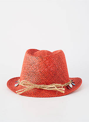 Chapeau  rouge AUREGA femme