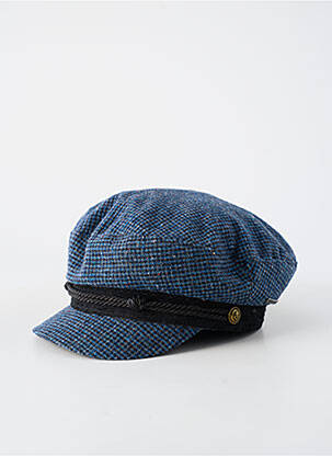 Casquette visière souple bleu STETSON homme
