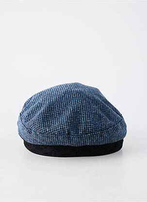 Casquette visière souple bleu STETSON homme