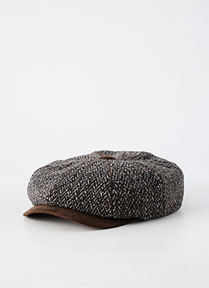 Casquette doublure marron FLECHET homme
