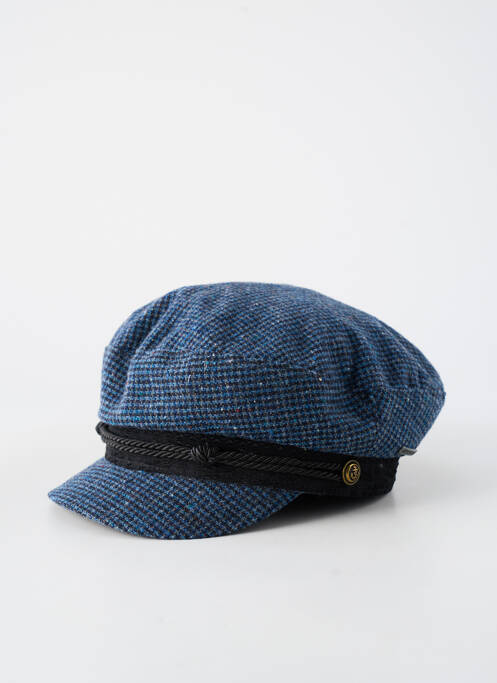 Casquette visière souple bleu STETSON homme