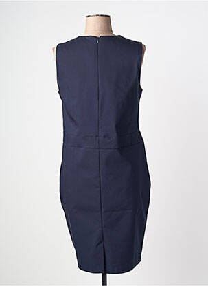 Robe mi-longue sans manche sans manche bleu GRIFFON femme