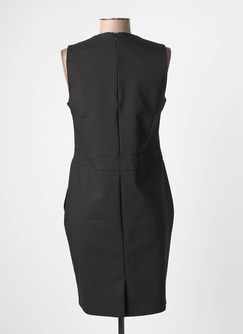 Robe mi-longue sans manche sans manche noir GRIFFON femme
