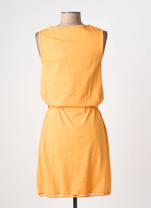 Robe mi-longue sans manche sans manche orange C'EST BEAU LA VIE femme