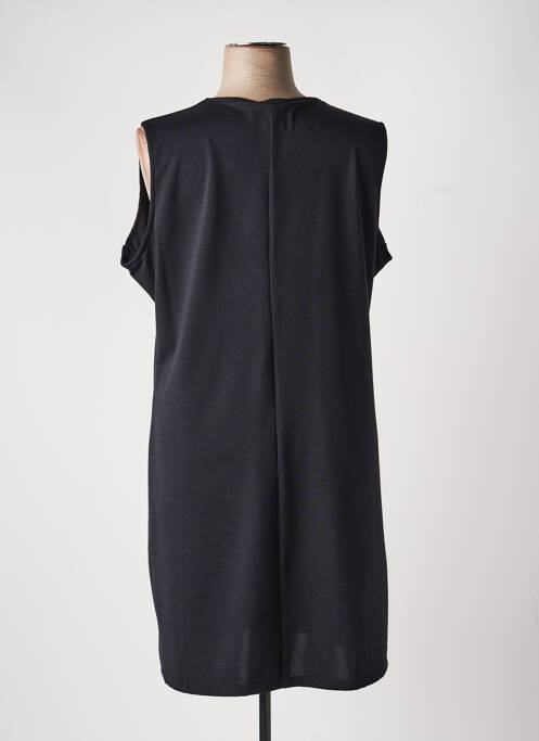 Robe mi-longue sans manche sans manche noir VETISTYLE femme